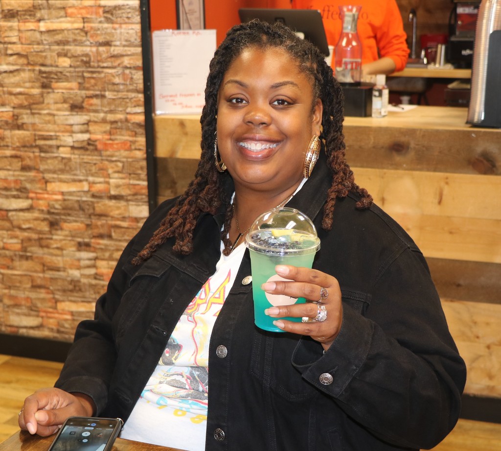 Community Coffee Talk Saturday, April 18 at Koffee Ko. Everyone enjoyed a free coffee and great conversation with the Ramily!