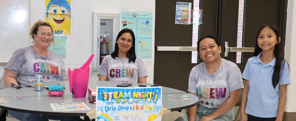 Gibson Elementary School STEAM night. 