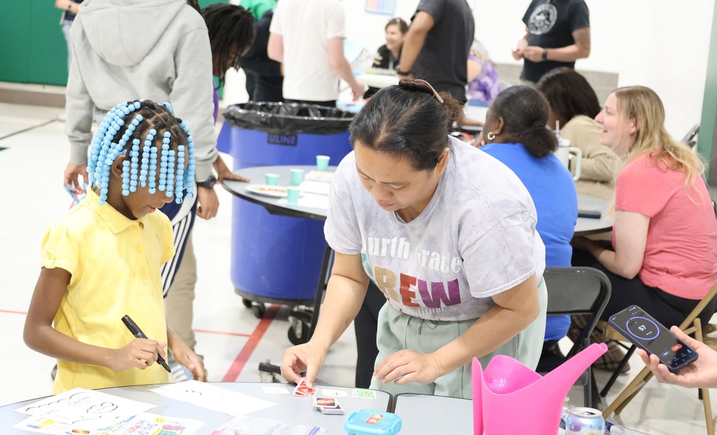 Gibson Elementary School STEAM night. 