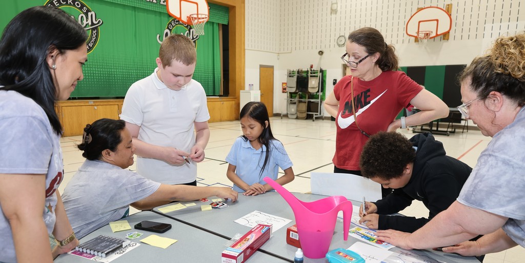 Gibson Elementary School STEAM night. 