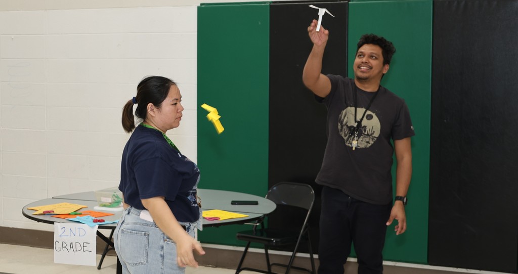 Gibson Elementary School STEAM night. 