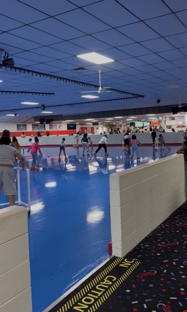 Meadows Mustangs Skate Party at Skate City. 