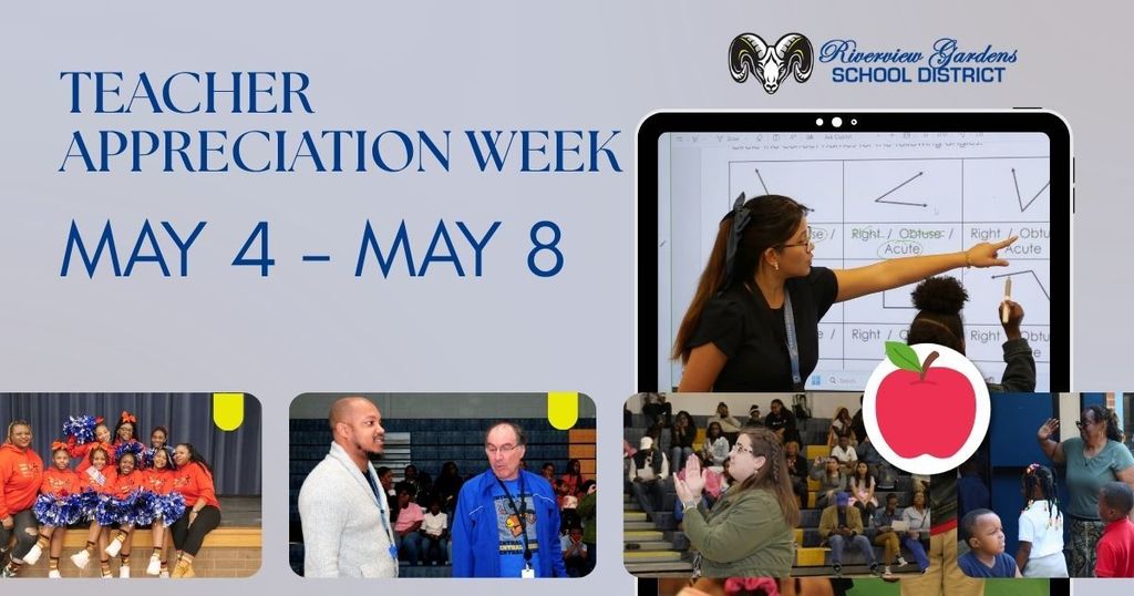 Teacher Appreciation Week May 4 - May 8
