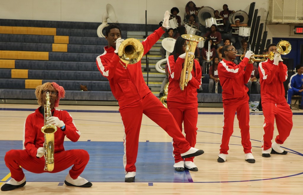 Drums Along the River band and drumline competition.  