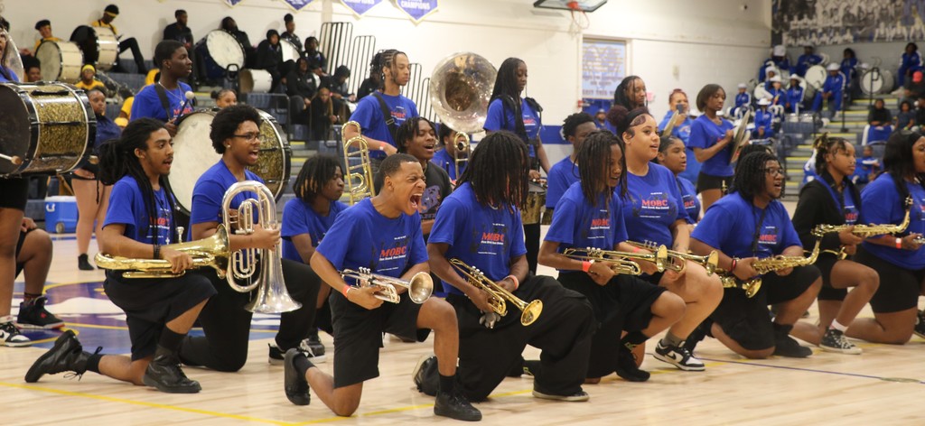 Drums Along the River band and drumline competition.  