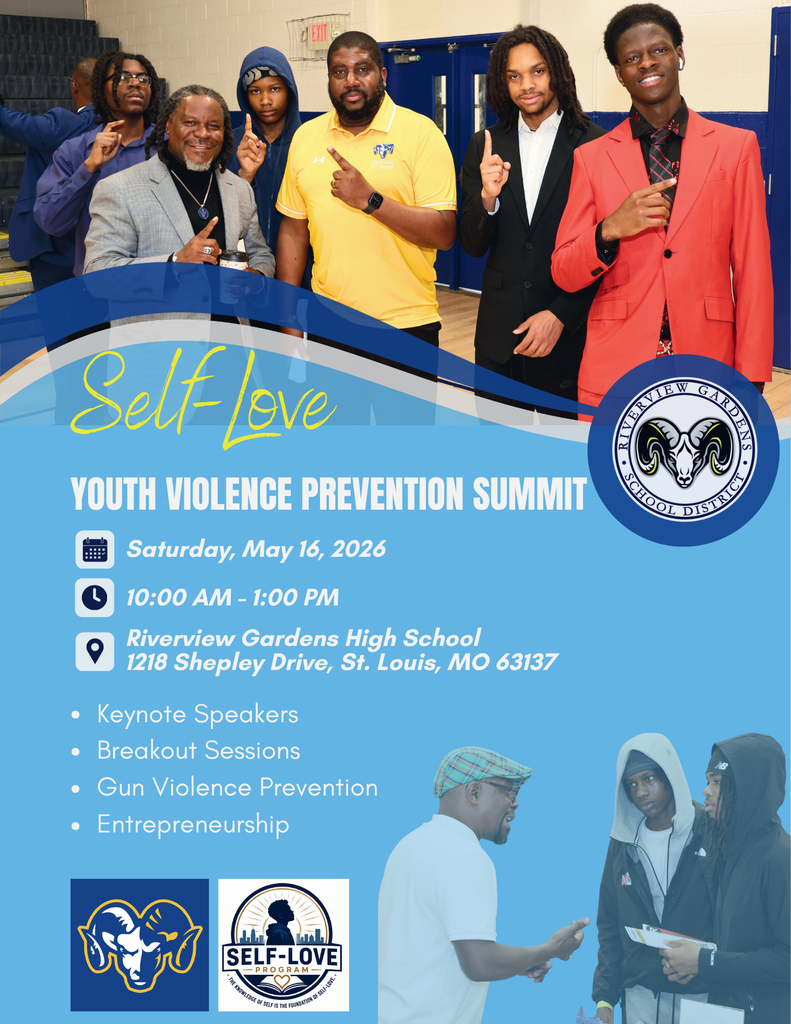 Self-Love Summit at RGHS on Saturday, May 16 from 10 am to 1 pm. Join us at RGHS, 1218 Shepley Drive. The event is free and open to all community members. 