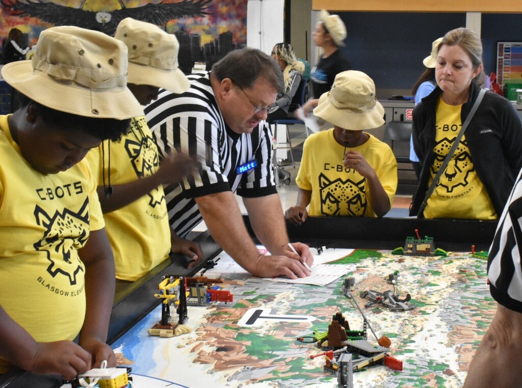 FIRST LEGO League Competition at Westview Middle School. 