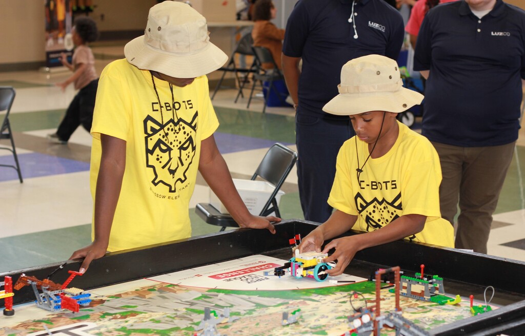 FIRST LEGO League Competition at Westview Middle School. 