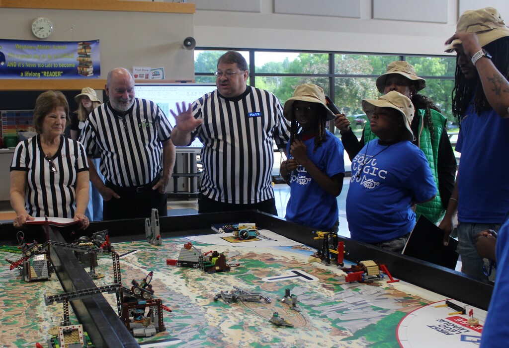 FIRST LEGO League Competition at Westview Middle School. 