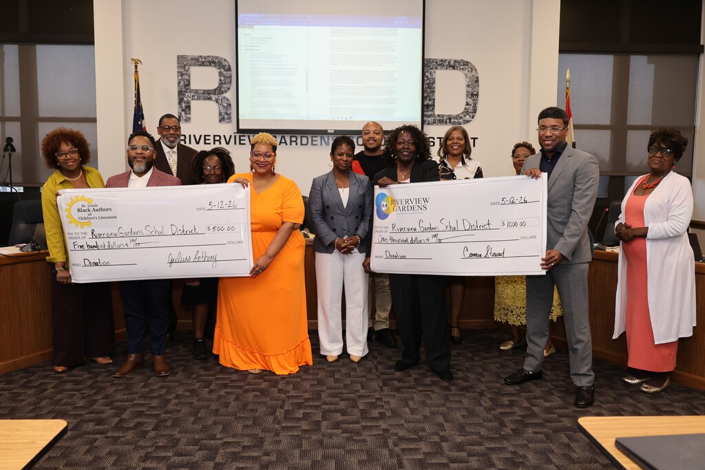 RGSD received donations from the RGSD Education Foundation and St. Louis Black Authors of Children's Literature. 