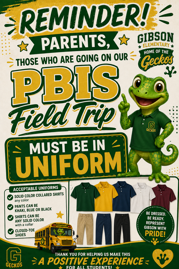 PBIS Uniform flyer