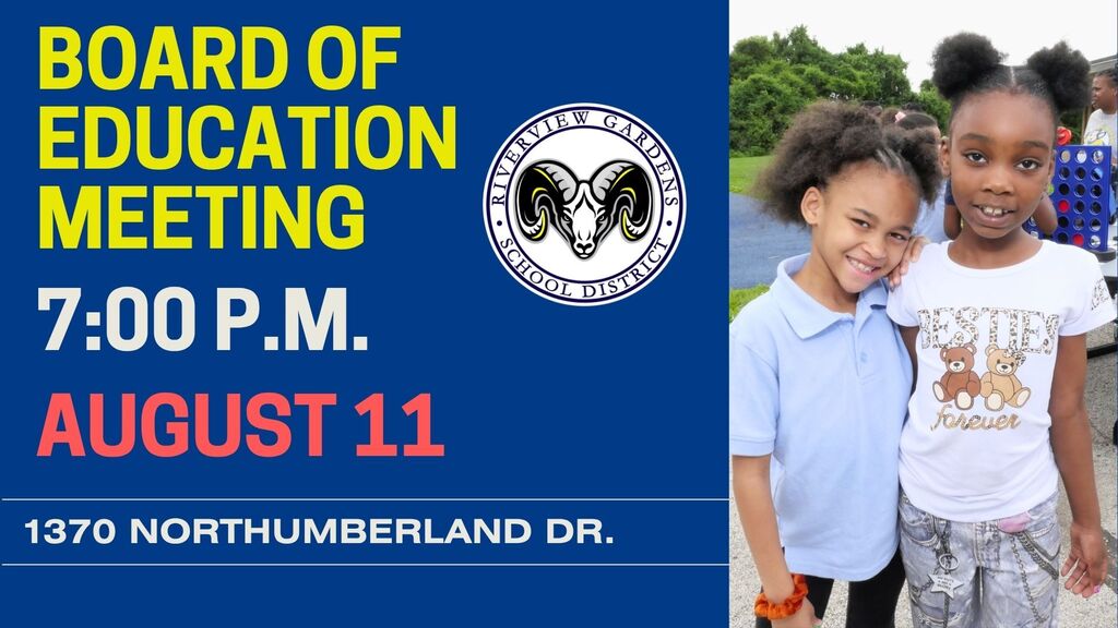 August 11 BOE Work Session Meeting
