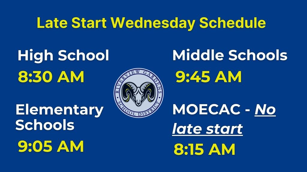 Late Start Wednesday