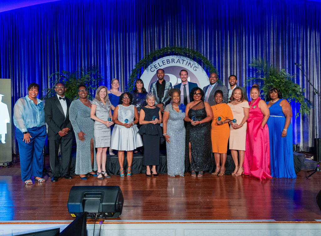 Dr. Tanya Patton with the awardees from the Little Bit Foundation's 25th Annual Join the Journey Gala