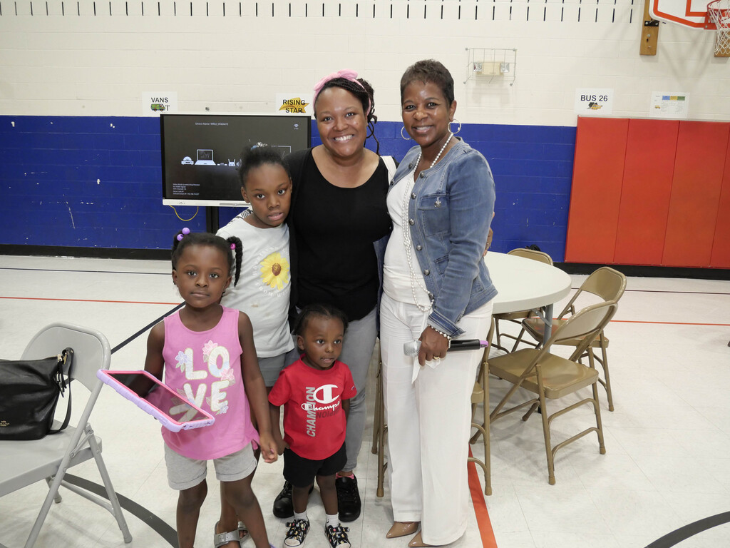 Dr. Tanya Patton poses with family