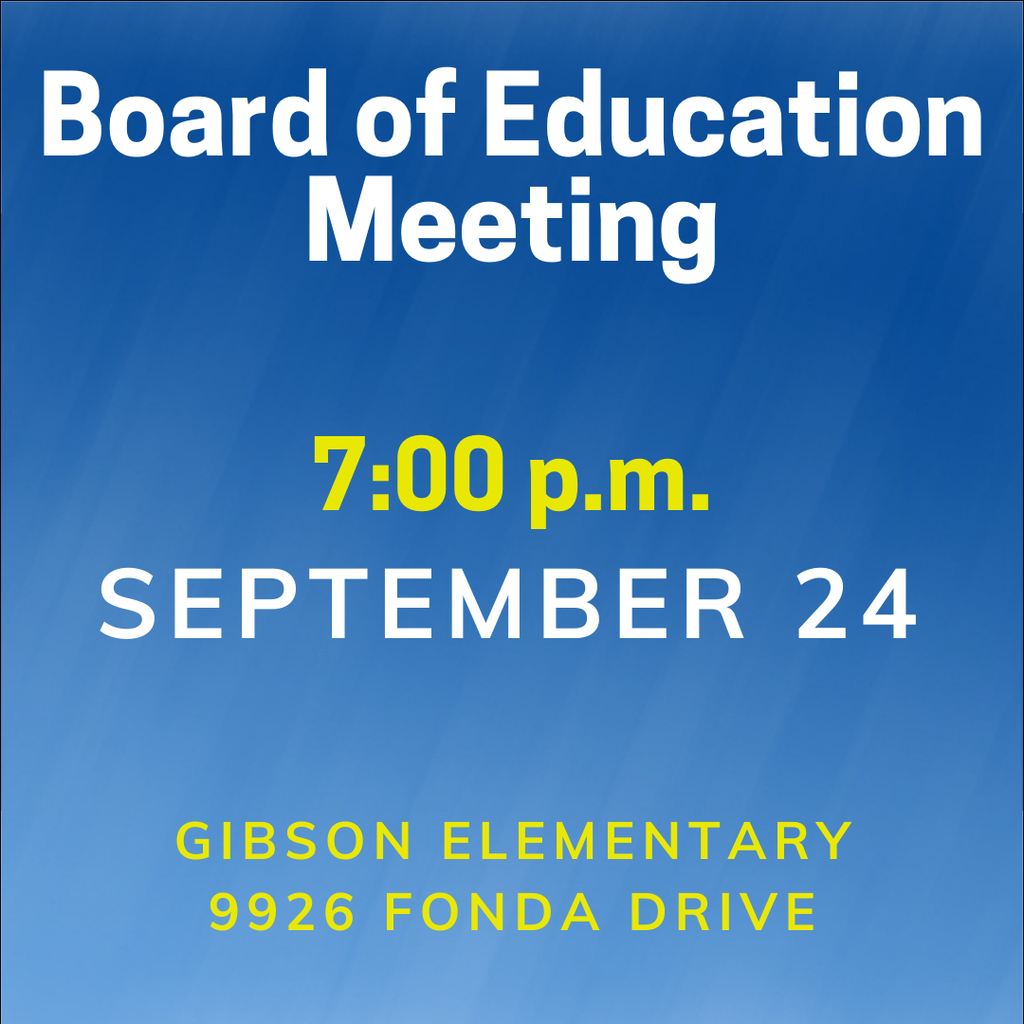 Board of Education Meeting