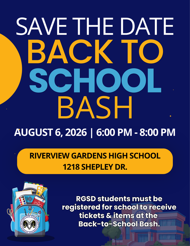 Back to School Bash Save the Date