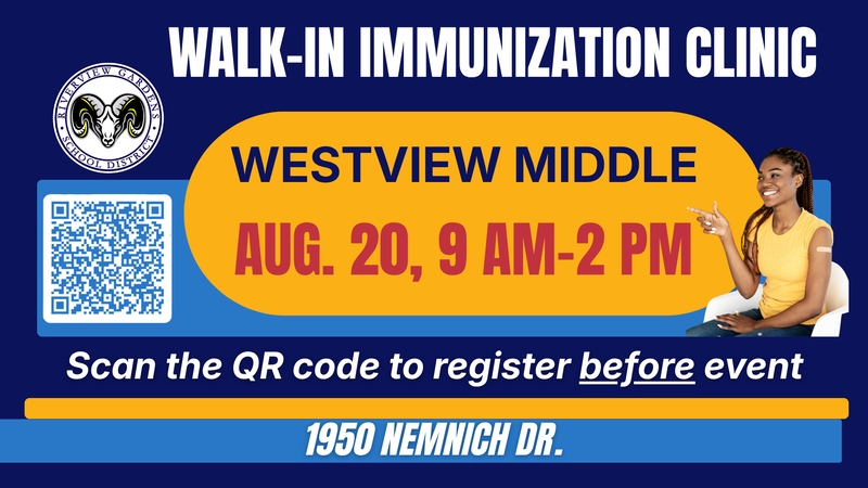 8/20 Immunization Clinic