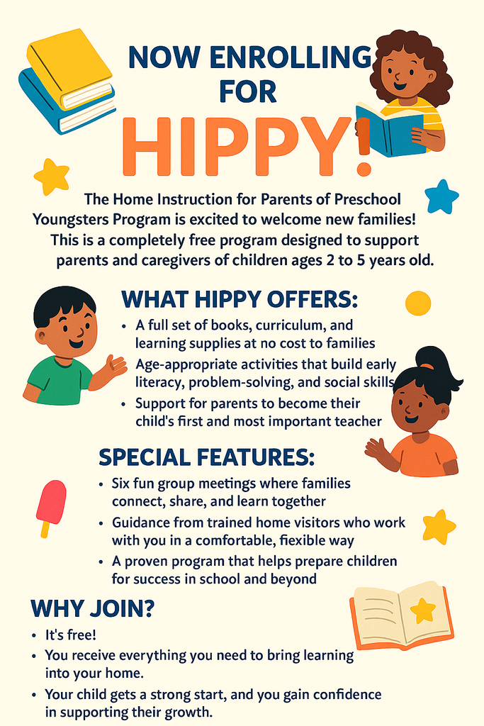 HIPPY Program Enrollment Flyer