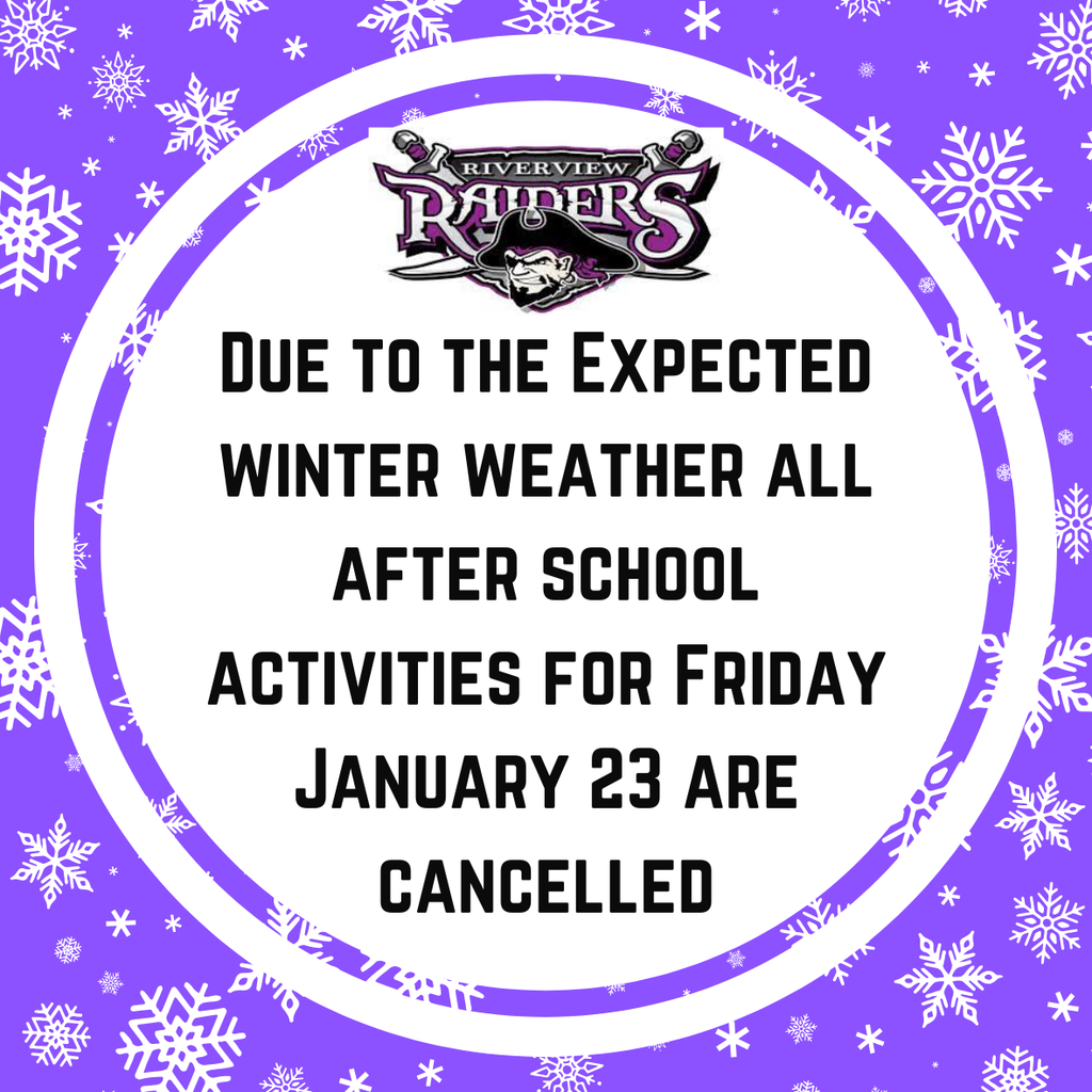 Blue Hello Winter Sticker