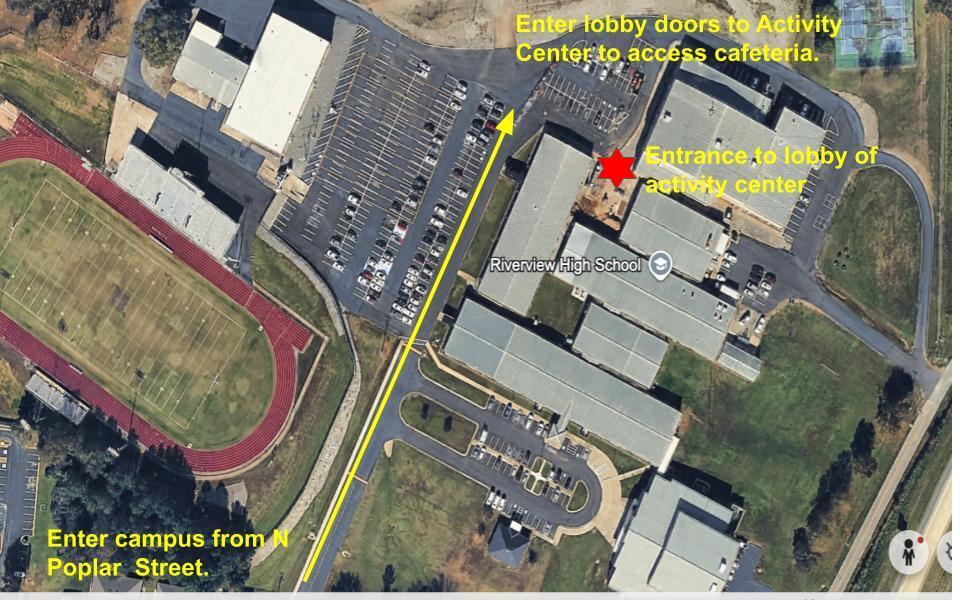 RHS campus map