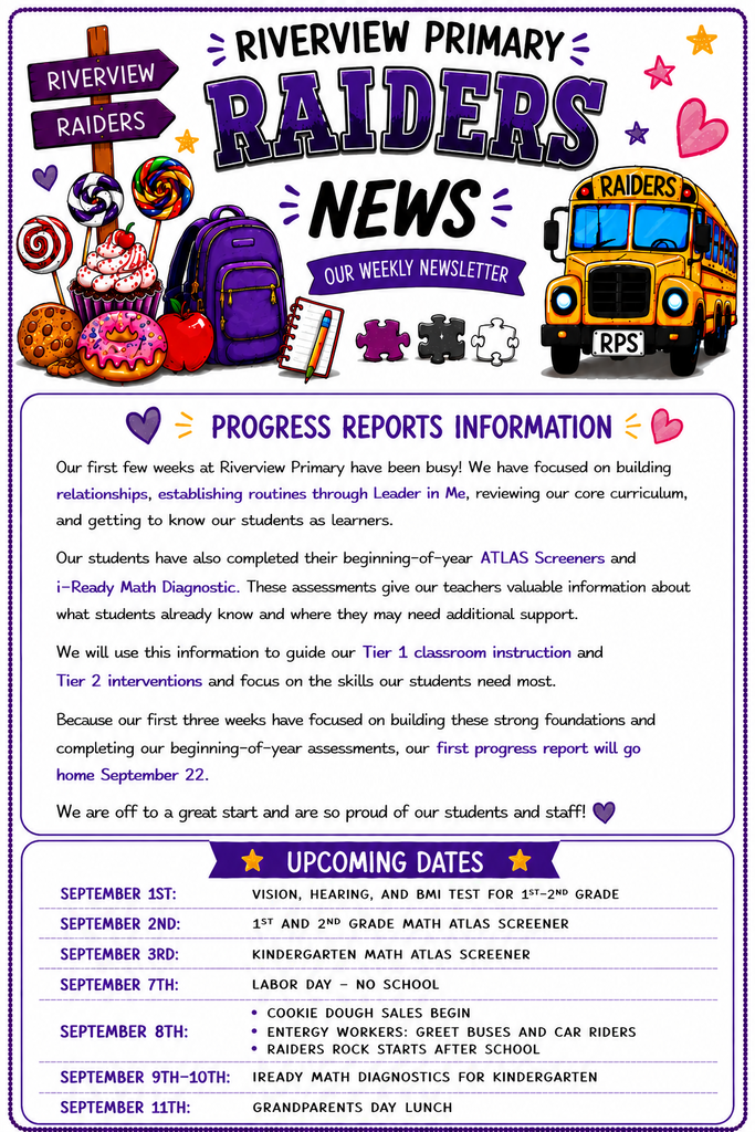 RPS Weekly Updates!