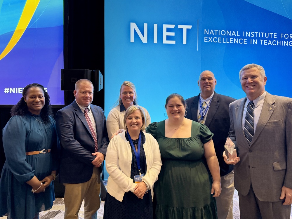 Group photo taken at NIET