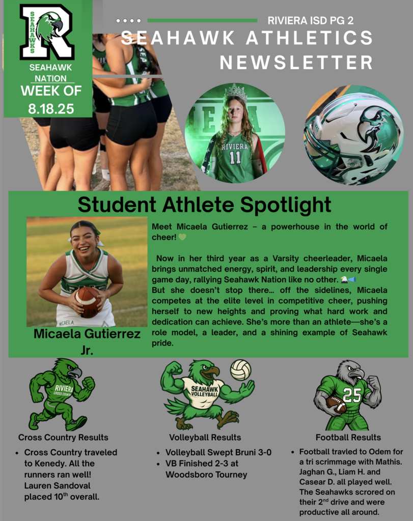 Athletics Newsletter