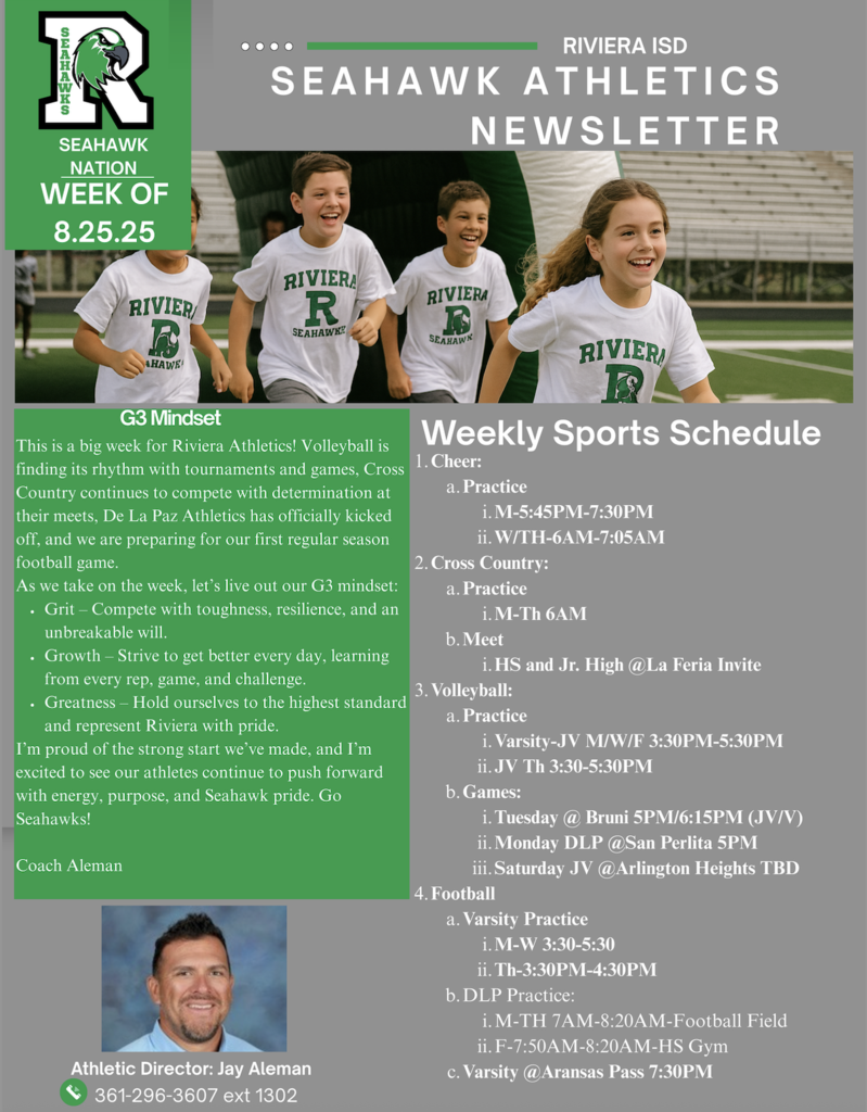 Athletics Newsletter
