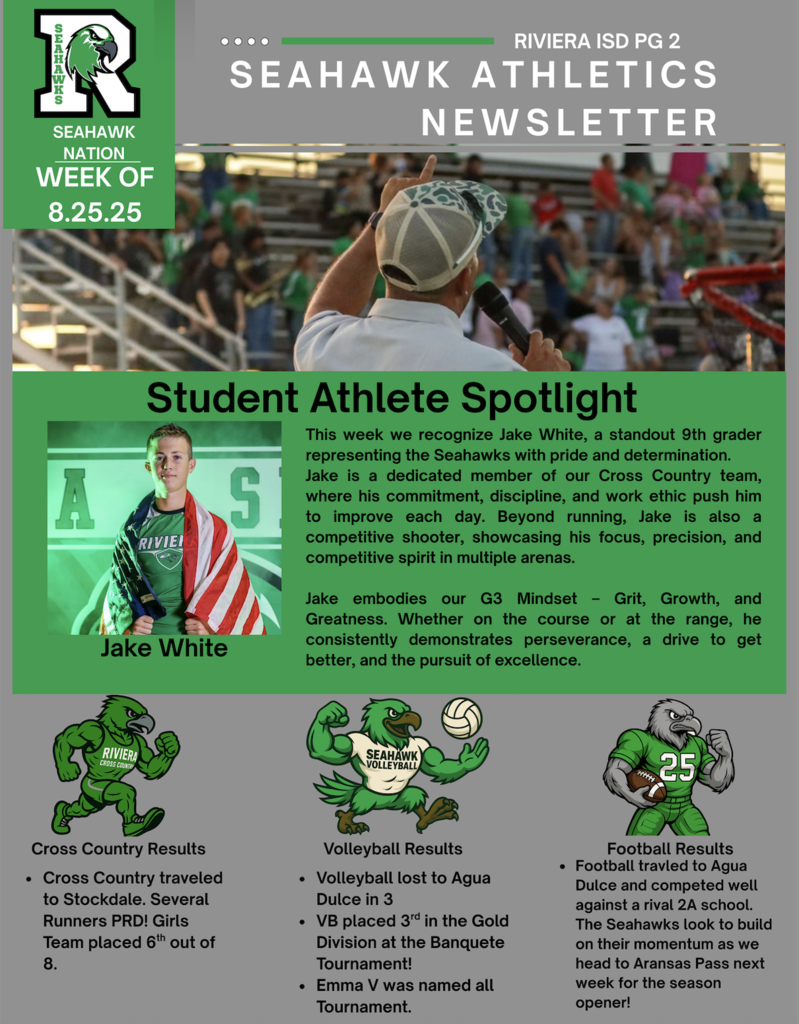 Athletics Newsletter
