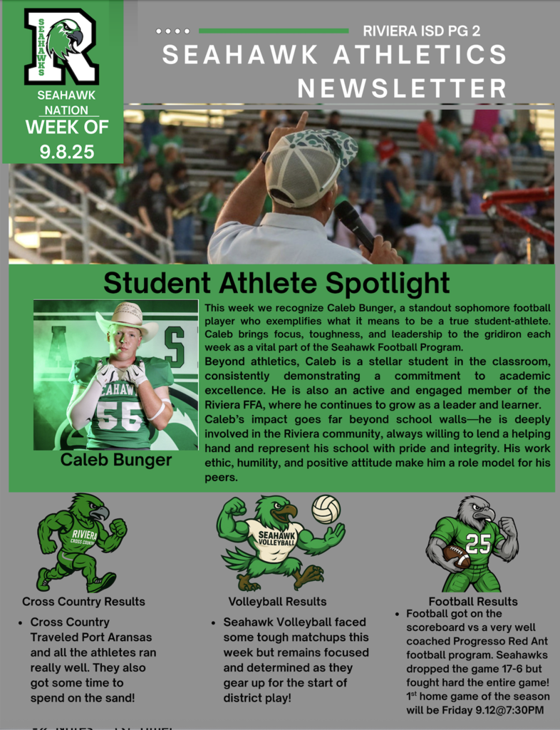 Athletics Newsletter