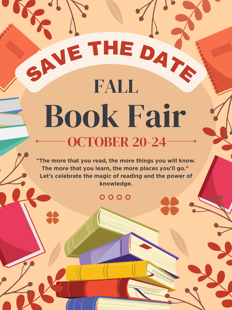 Fall Book Fair Oct 20-24