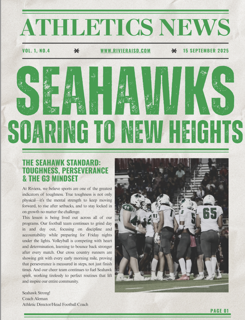 Athletics Newsletter