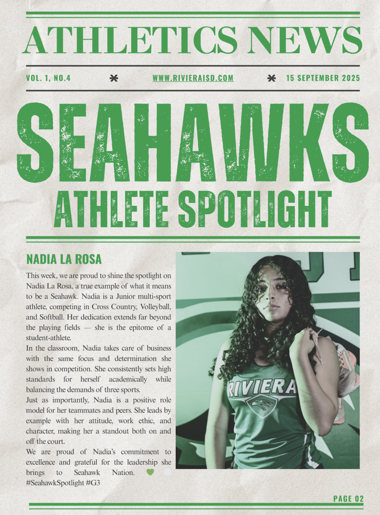 Athletics Newsletter