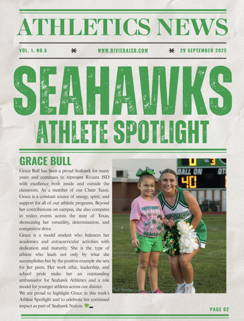 Athletics Newsletter