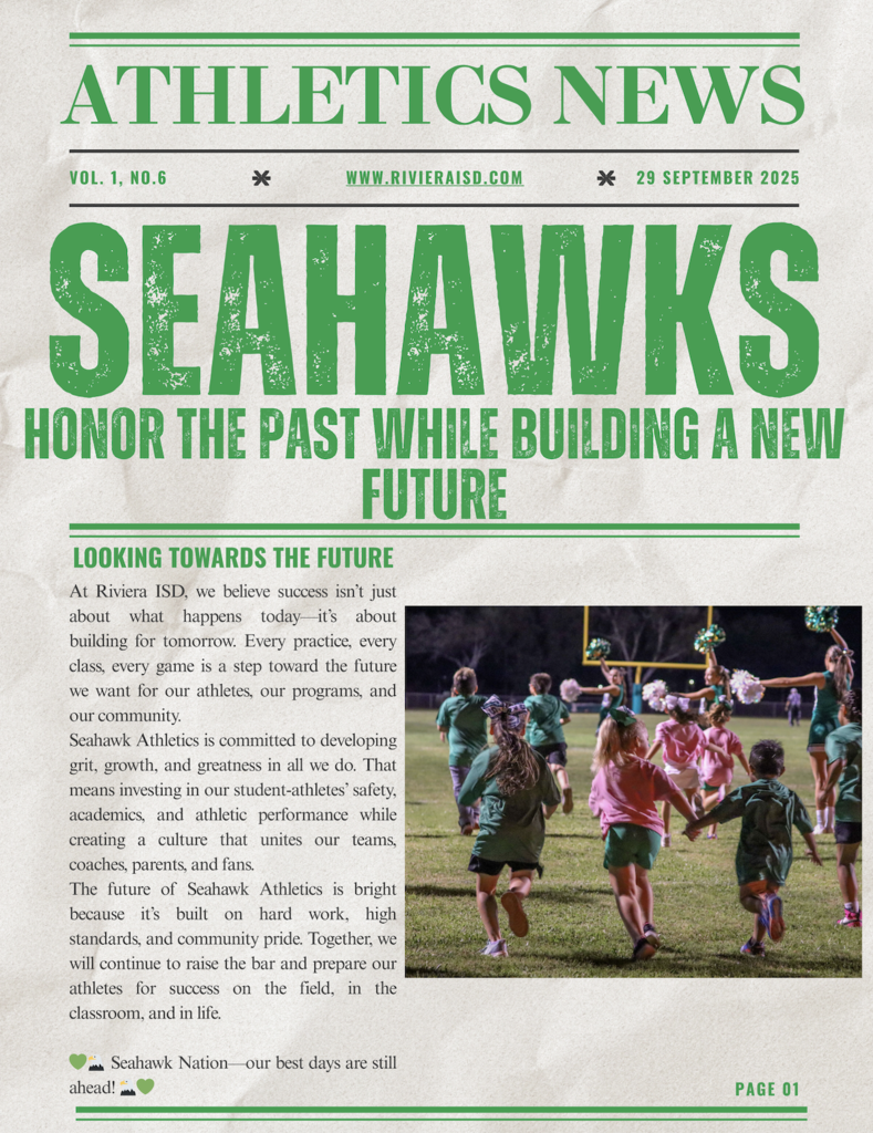 Athletics Newsletter