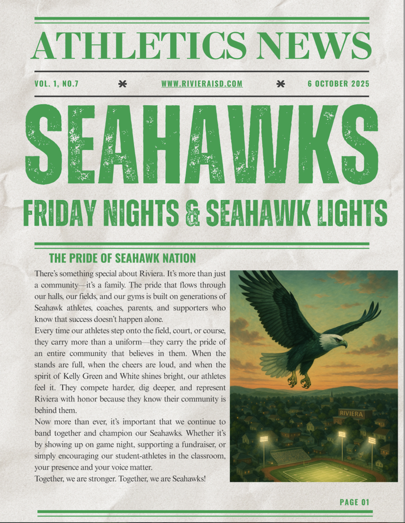 Athletics Newsletter