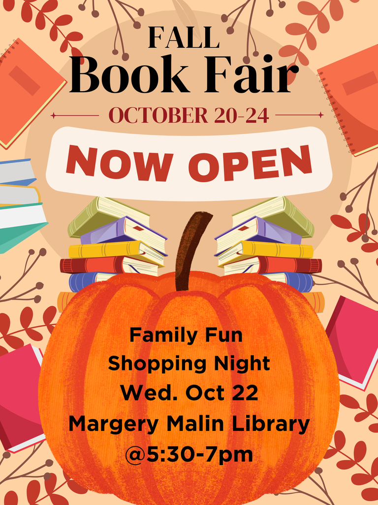 Fall book fair open