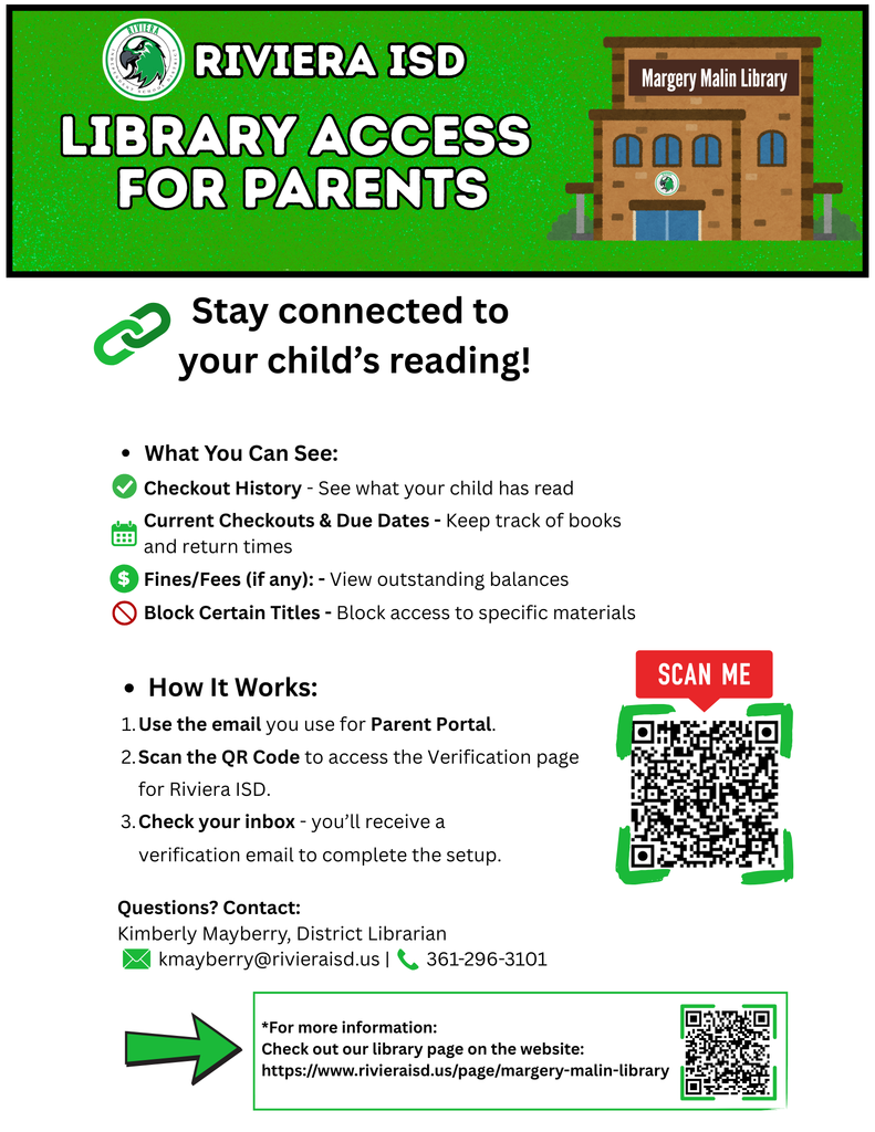 Library Access for Parents