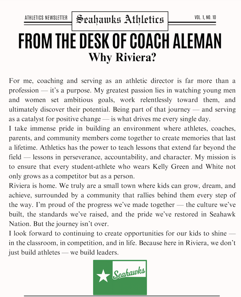 Newsletter November 3rd