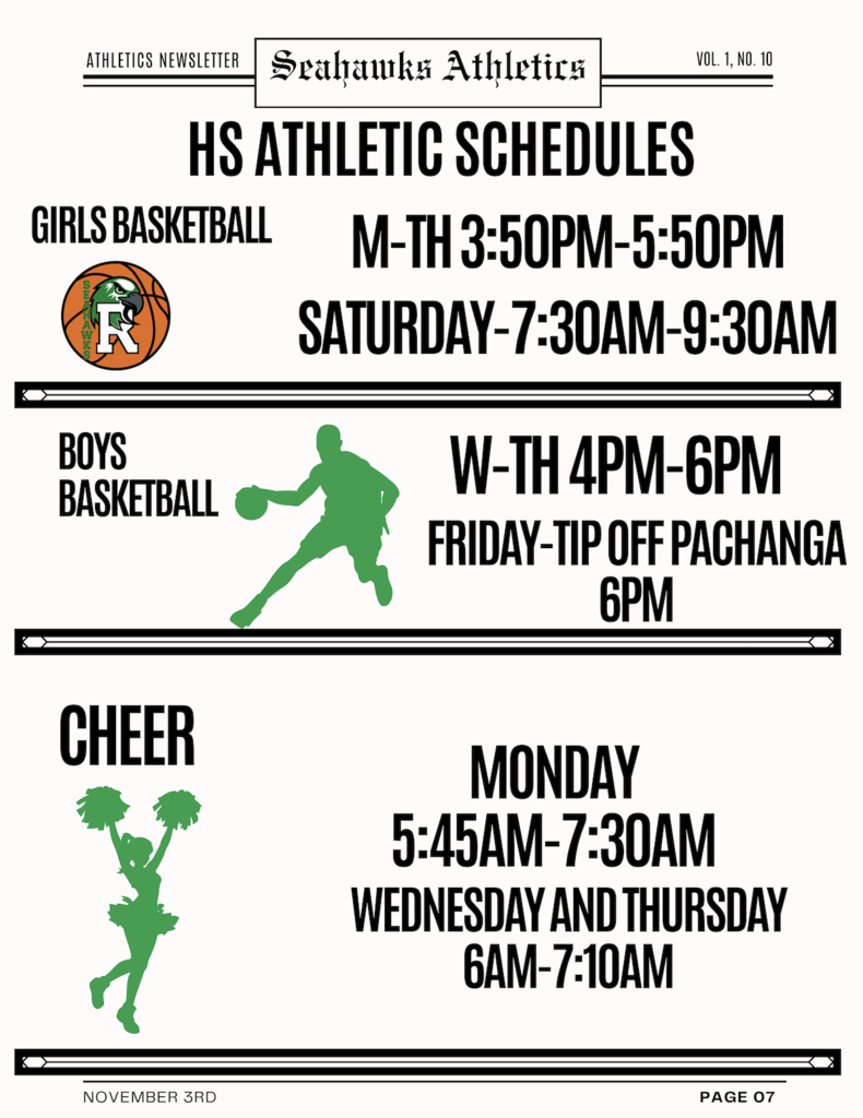 Newsletter November 3rd