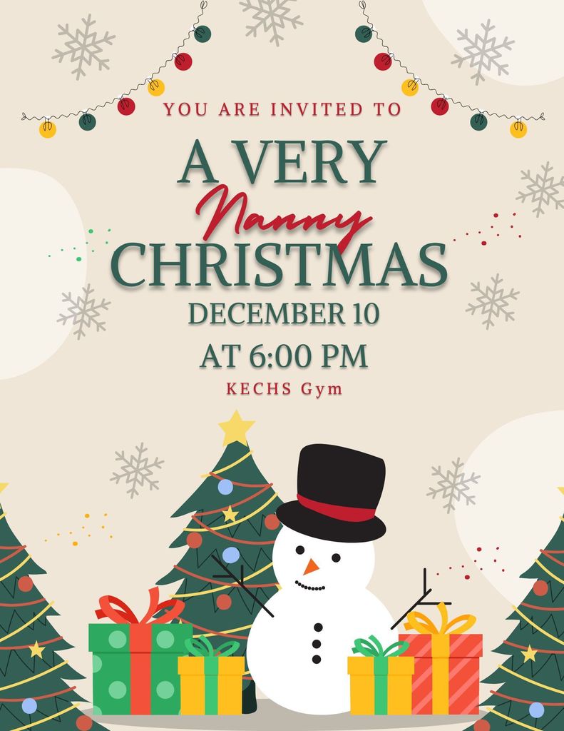 Nanny Elementary Christmas program