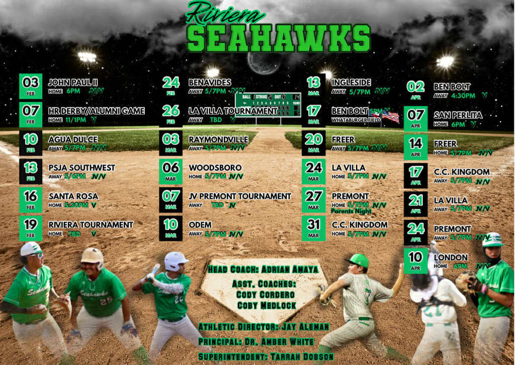 Baseball Schedule and
