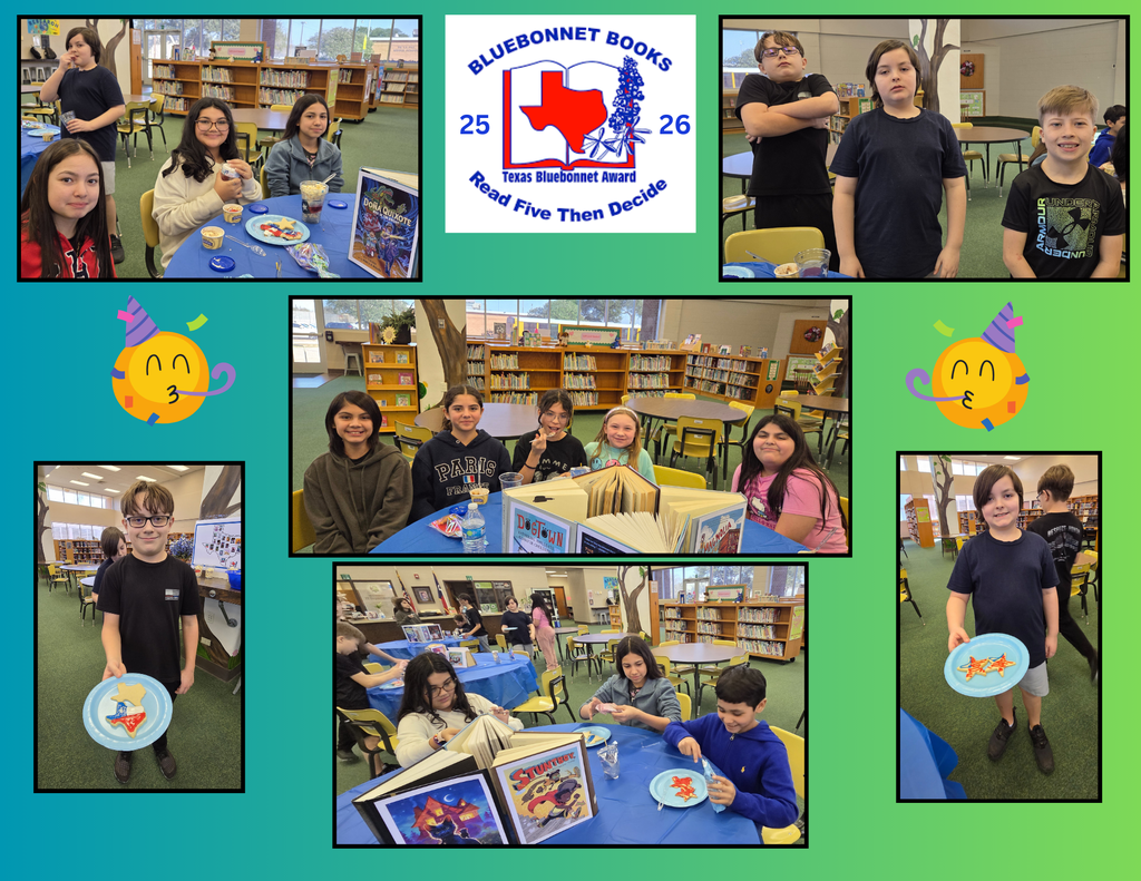 Bluebonnet Reading Challenge Event 2025-2026