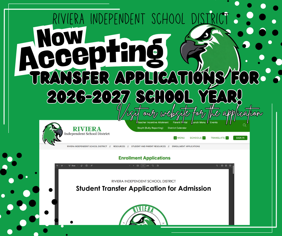 Now Accepting Transfer Applications