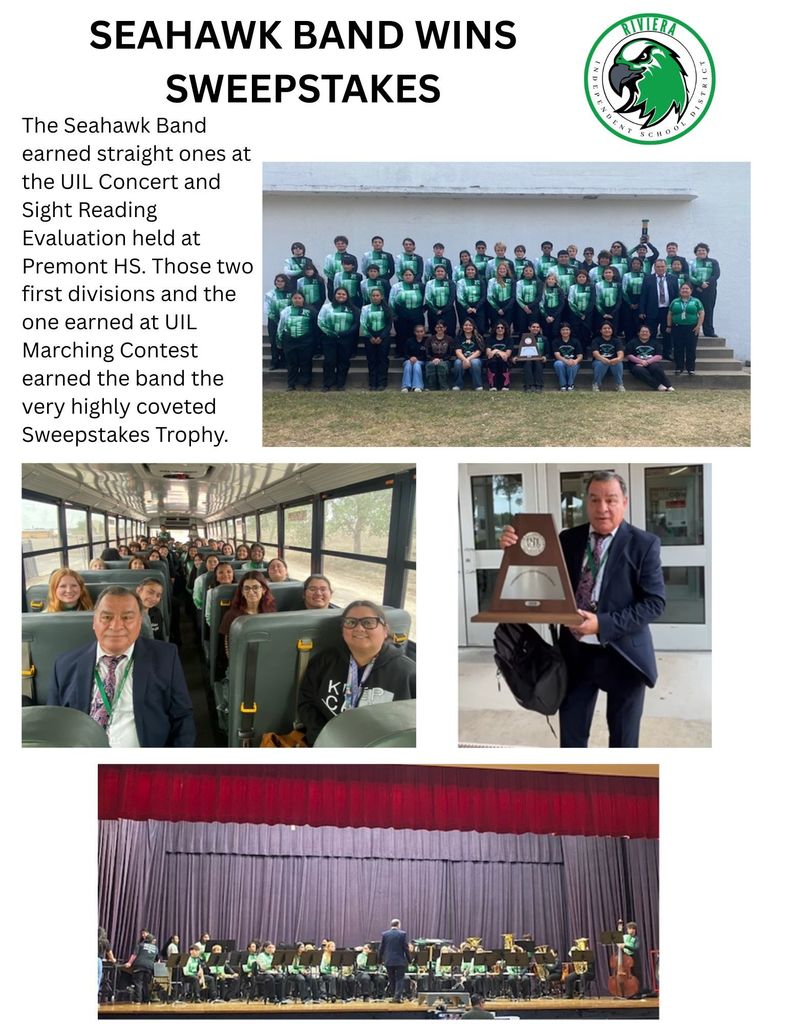 SEAHAWK BAND WINS SWEEPSTAKES