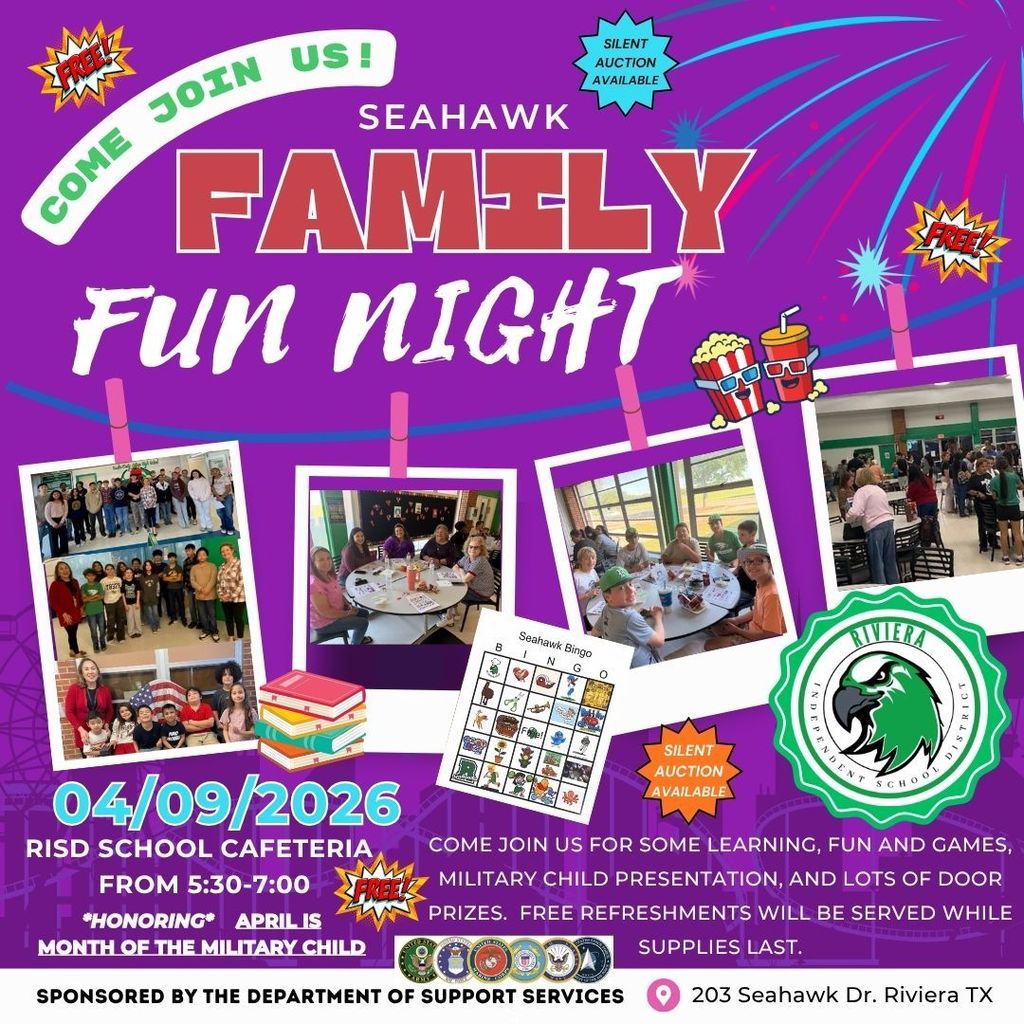 Seahawk Family Fun Night 04.09.2026
