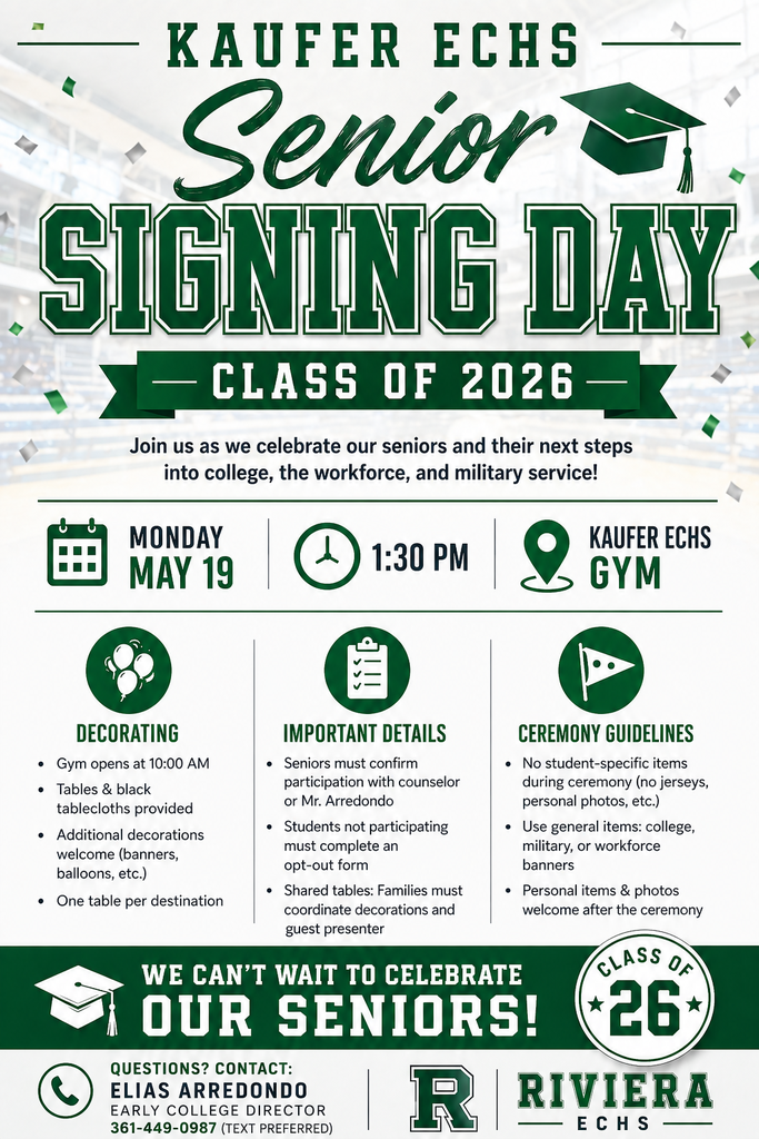 senior signing day 