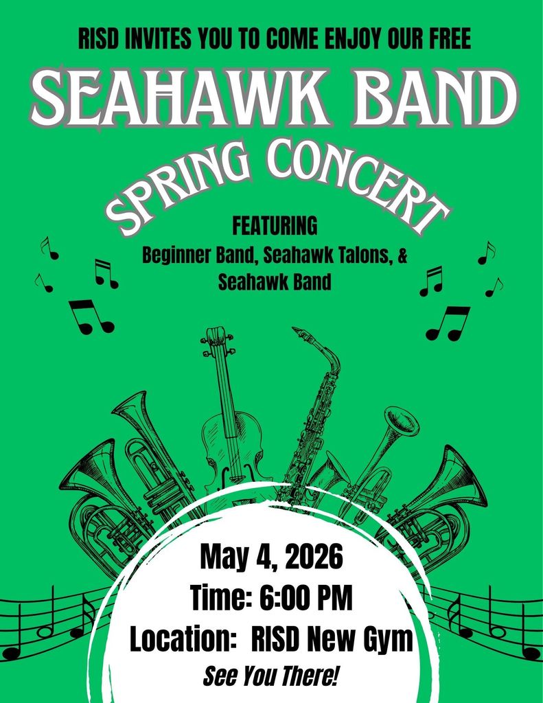 Seahawk Band Spring Concert
