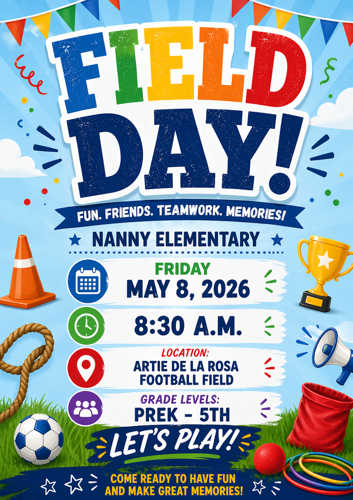 Nanny Elementary Field Day-Friday-May 8